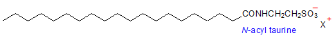 Formula of acyl-taurine