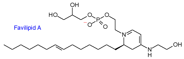 Formula of favilipid A