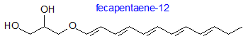 Formula of fecapentaene 12