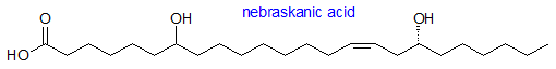 Formula of nebraskanic acid
