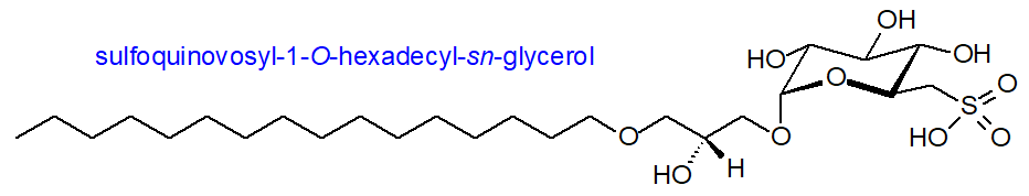 sulfoquinovosyl-chimylalcohol