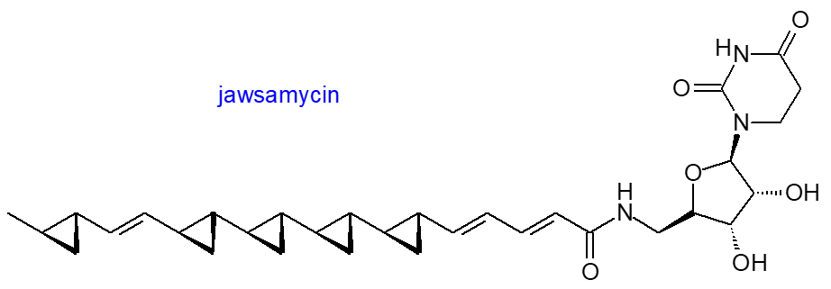 Formula of jawsamycin