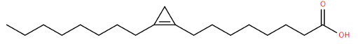 Sterculic acid structure