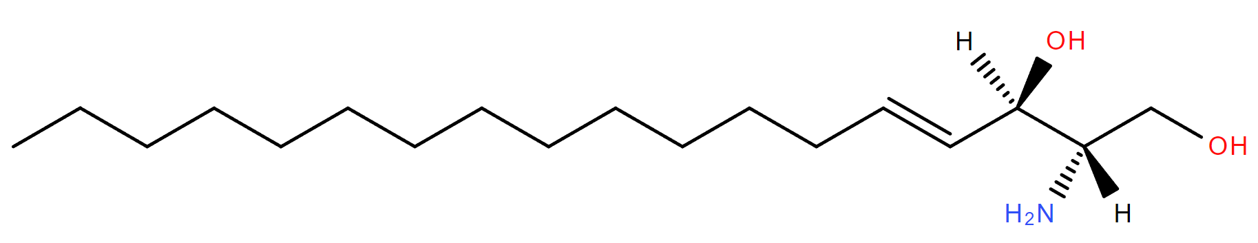 Sphingosine structure