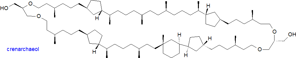 Structure of crenarchaeol