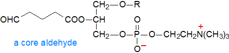 Formula of a core aldehyde