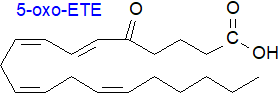 S1: Structural formula of 5-oxo-eicosatetraenoic acid