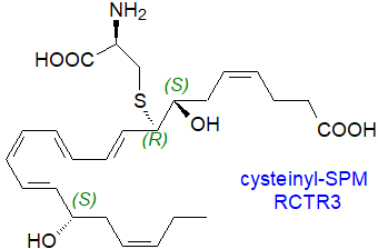 Formula of cysteinyl SPM RCTR3