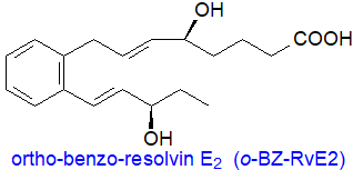 Formula of ortho-benzo-ResolvinE2