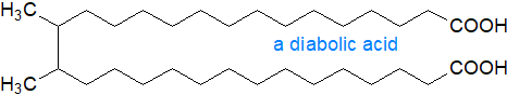 Formula of a diabolic acid