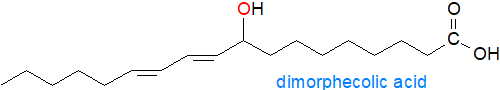 Structure of dimorphecolic acid