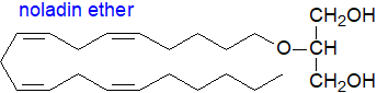 Formula of noladin ether