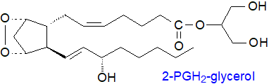 Formula for 2-PGH2-glycerol