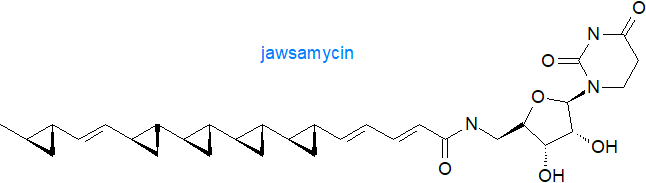 Formula of jawsamycin