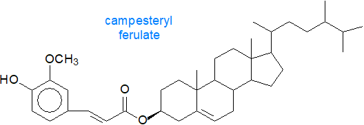 Formula of campesteryl ferulate