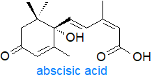 Formula of abscisic acid