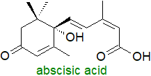 Formula of abscisic acid