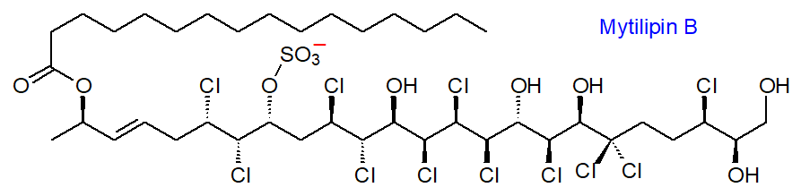 Formula of mytilipin B