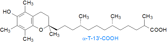 Formula of alpha-T-13'-COOH