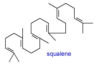 Formula of squalene